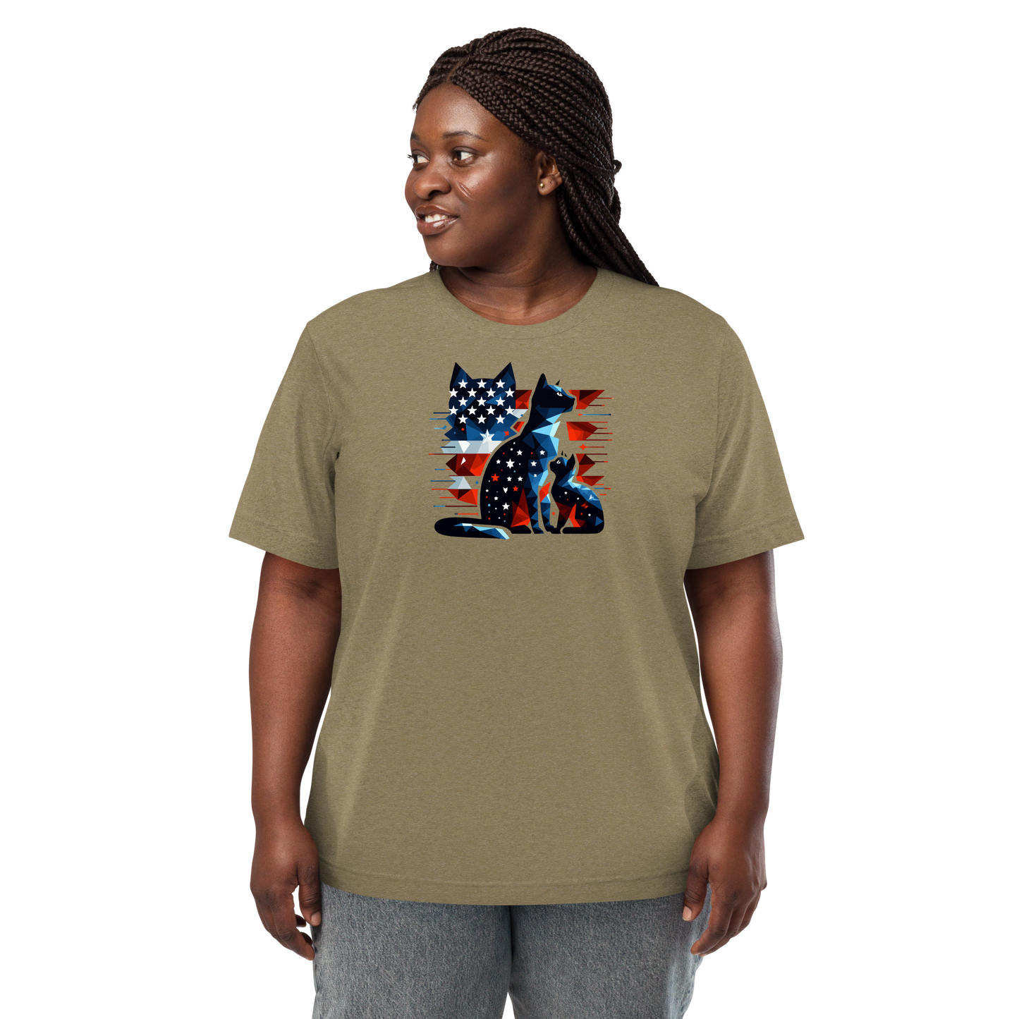 Stars and Stripes Companions -Tri-Blend Tee