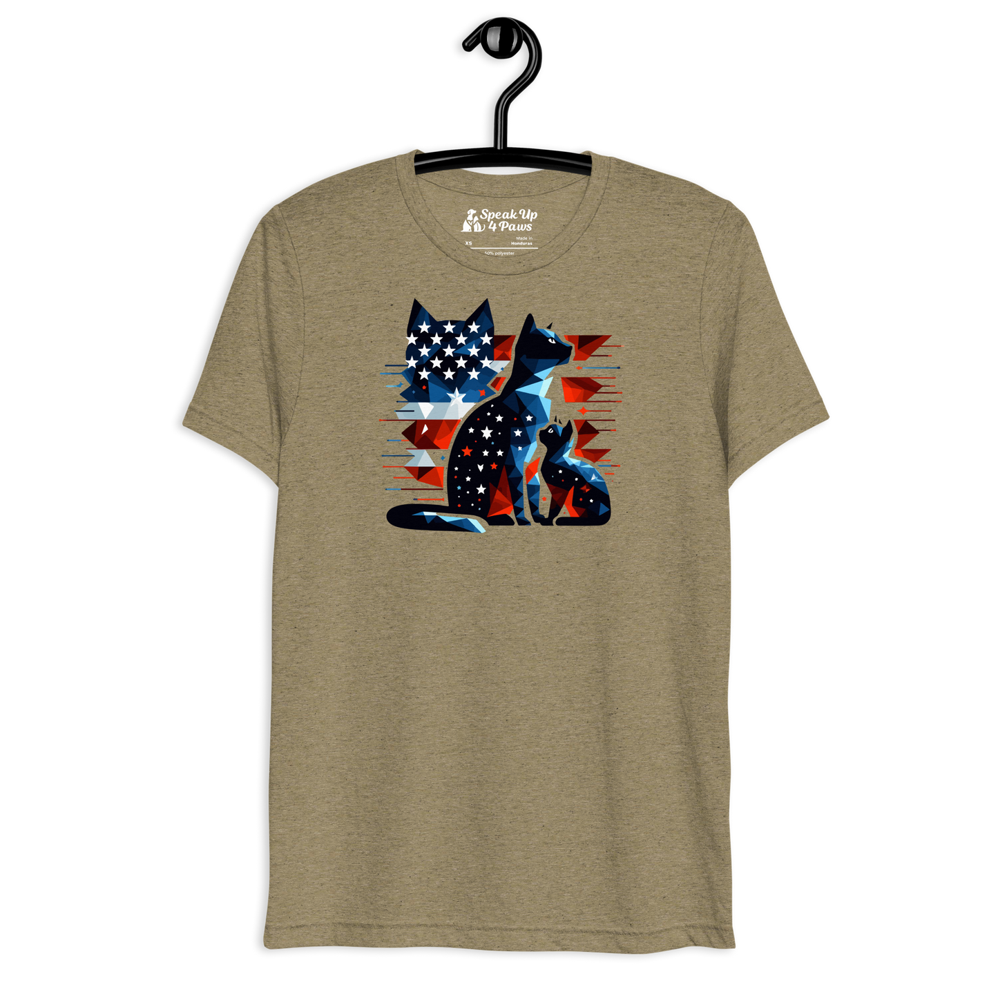 Stars and Stripes Companions -Tri-Blend Tee