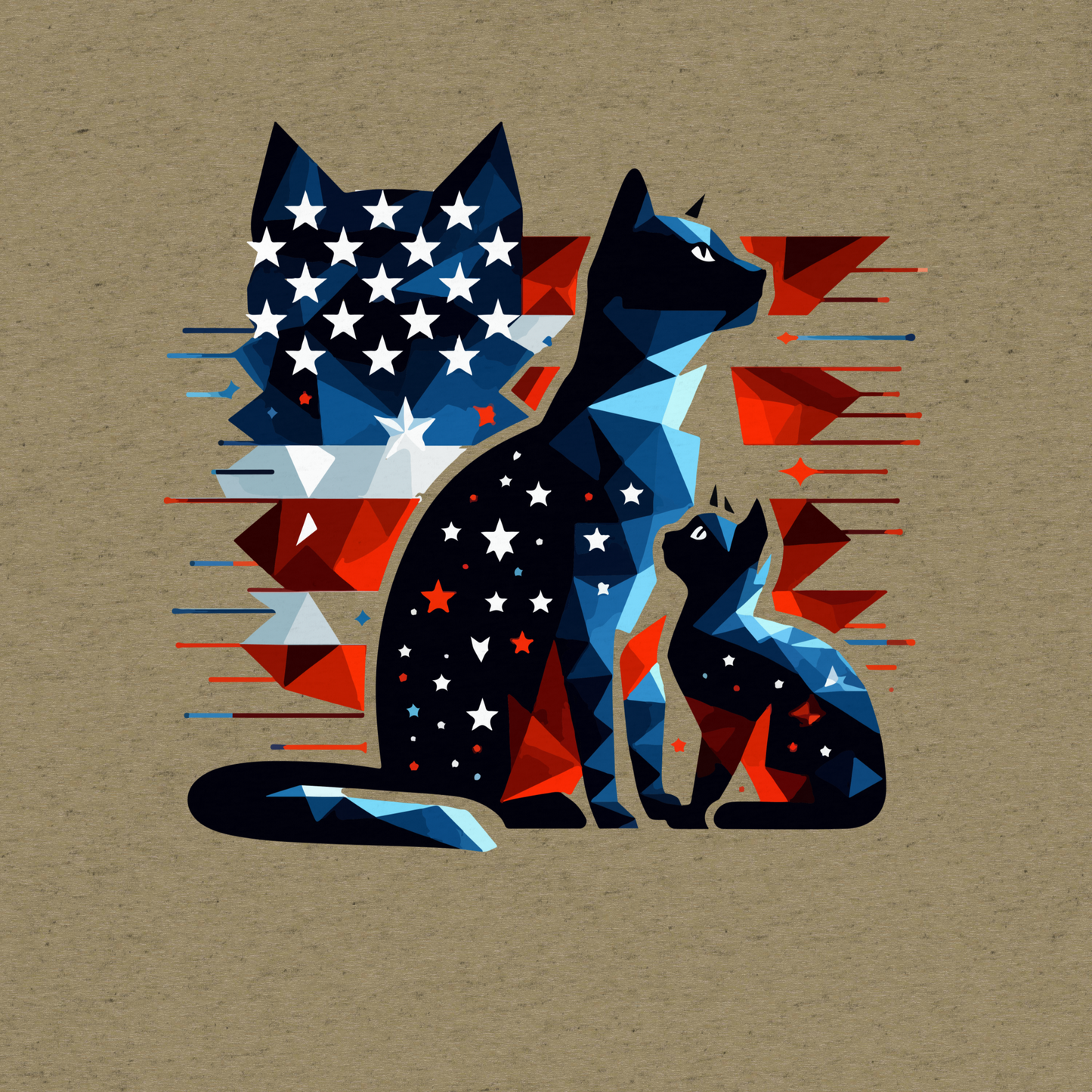 Stars and Stripes Companions - Tri-Blend Tee