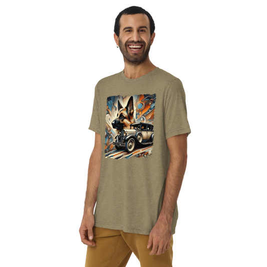 Canine Cruiser - Men's Tri-Blend Comfort Tee