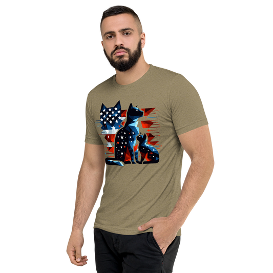 Stars and Stripes Companions - Tri-Blend Tee