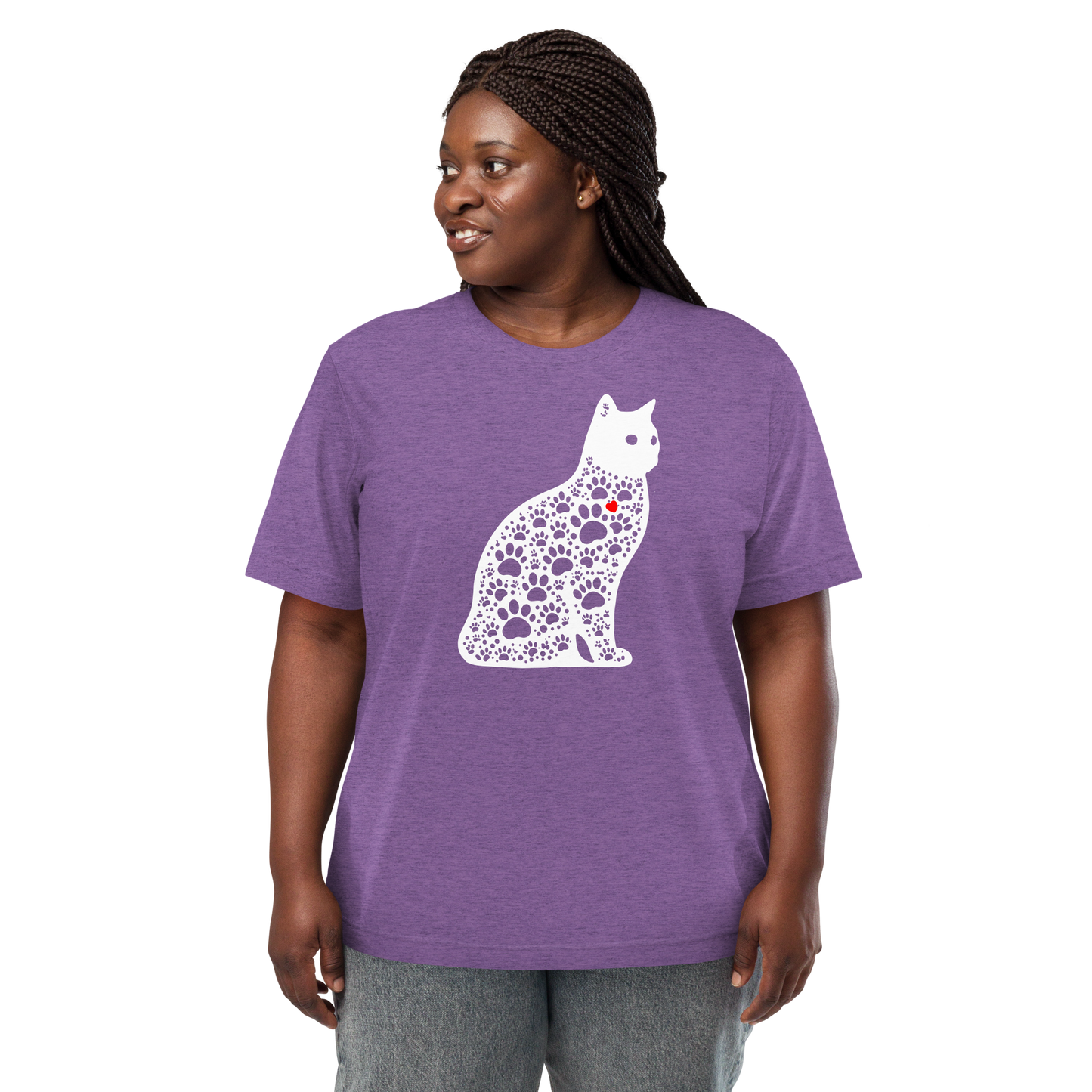 Paws in Harmony - Cat - Tri-Blend Tee