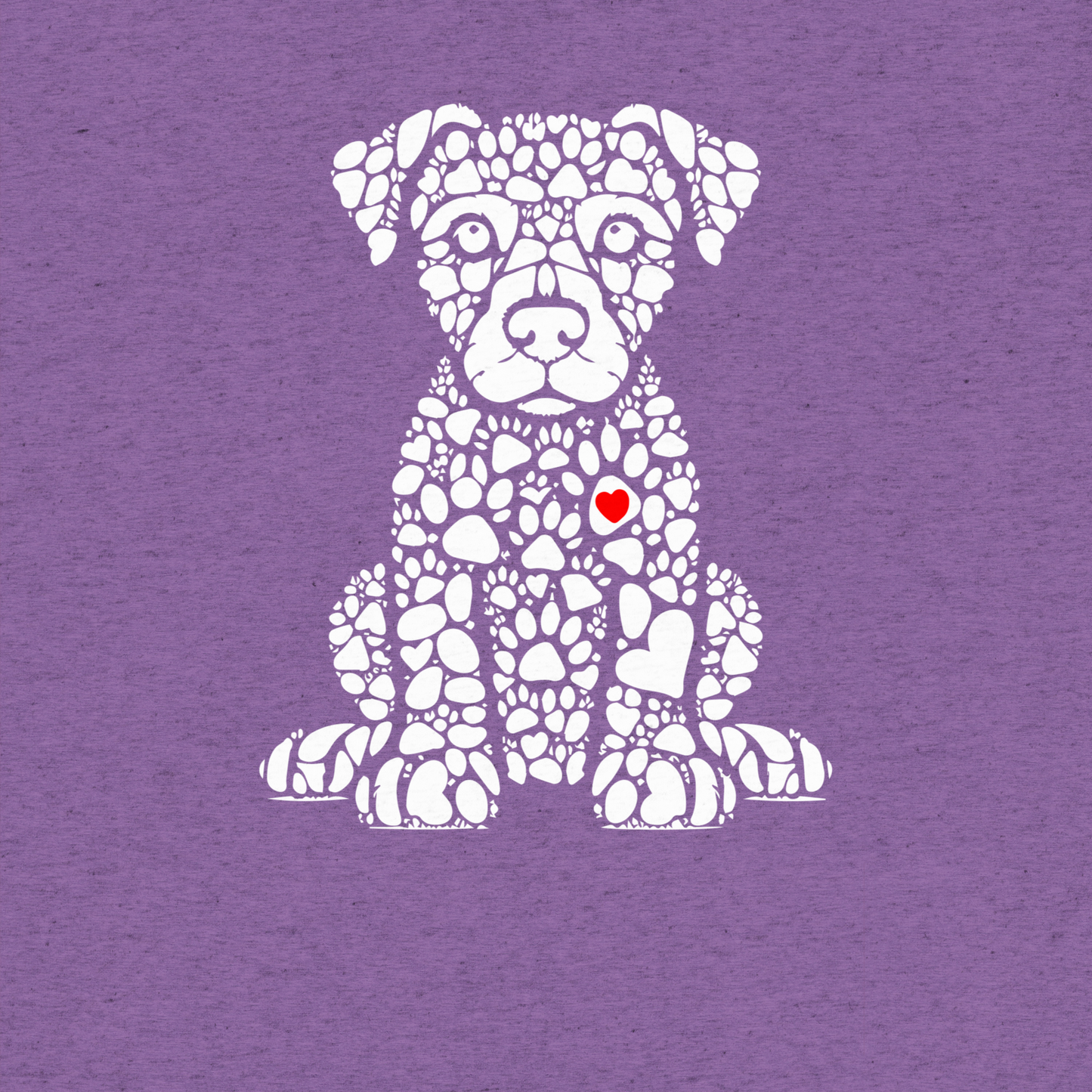 Paws of Longing - Puppy - Tri-Blend Tee