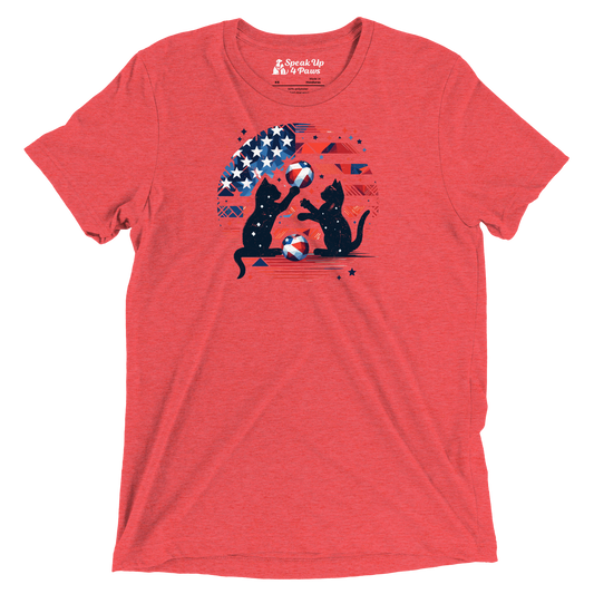 Patriotic Playtime -Tri-Blend Tee