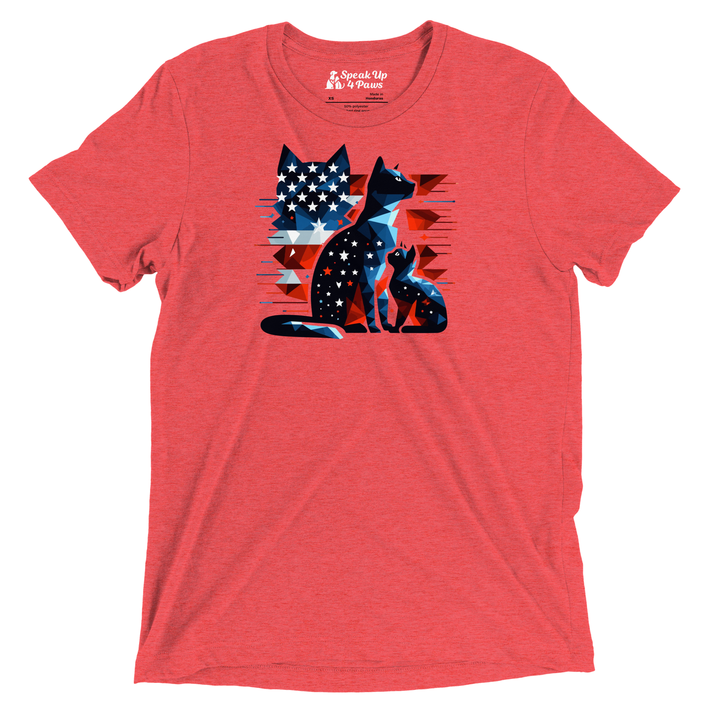 Stars and Stripes Companions -Tri-Blend Tee