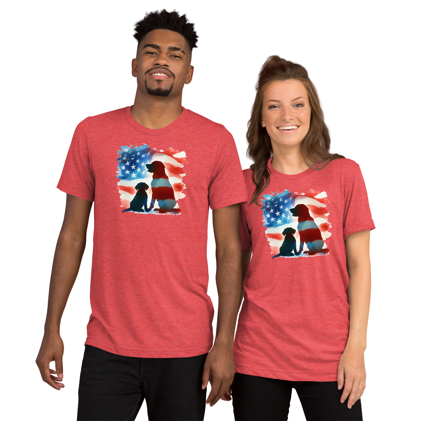 Patriotic Dreams -Tri-Blend Tee