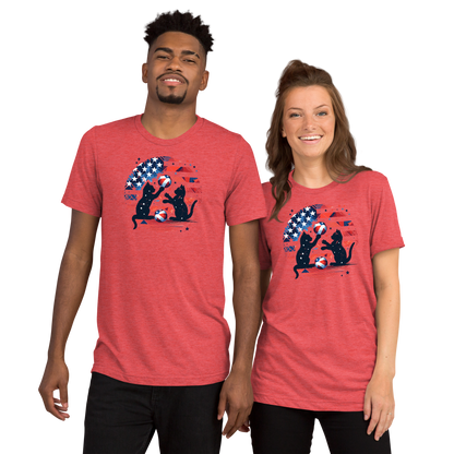 Patriotic Playtime -Tri-Blend Tee