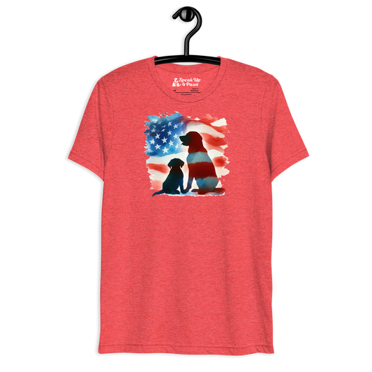 Patriotic Dreams -Tri-Blend Tee