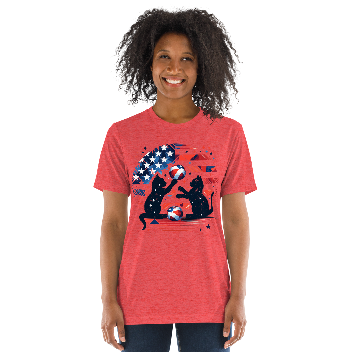 Patriotic Playtime -Tri-Blend Tee