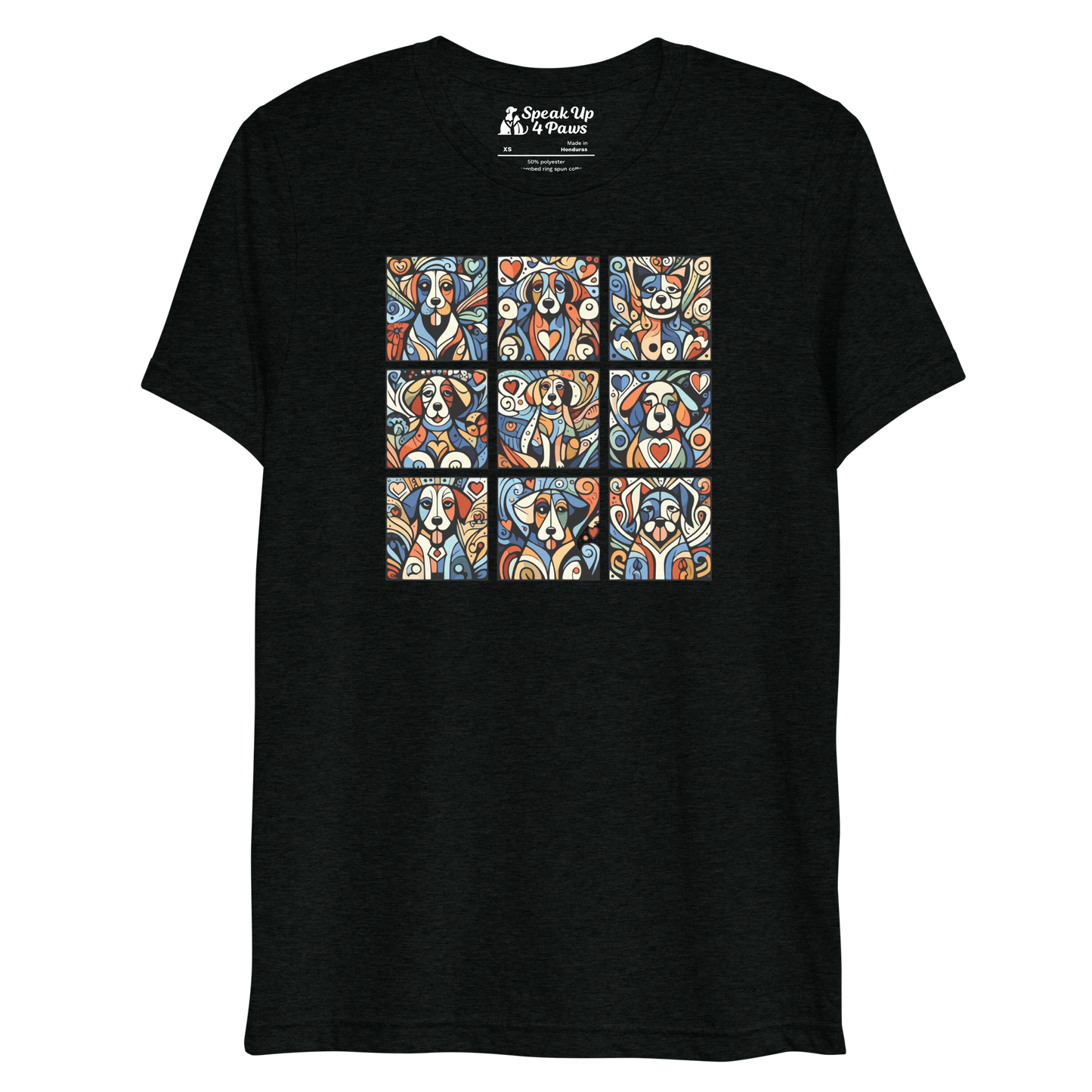 Paws in Harmony - Matisse - Tri-Blend Tee