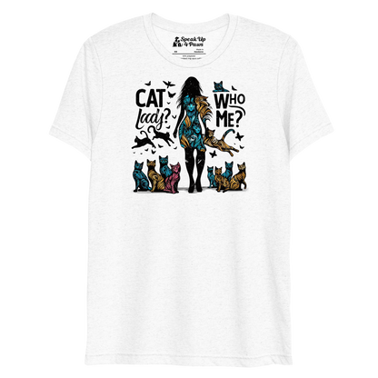 Feline Reverie - Tri-Blend Tee