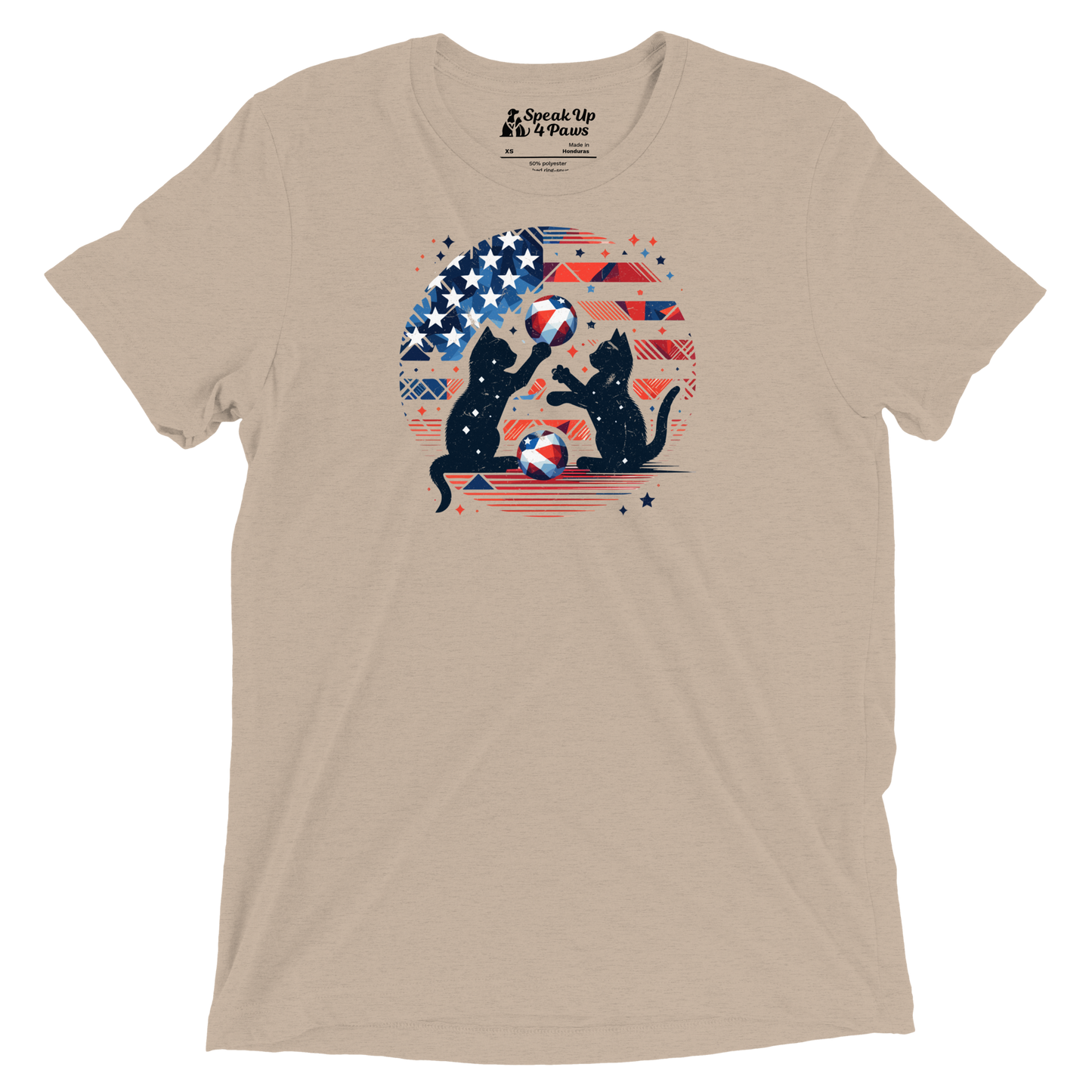 Patriotic Playtime -Tri-Blend Tee