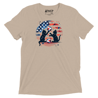 Patriotic Playtime -Tri-Blend Tee