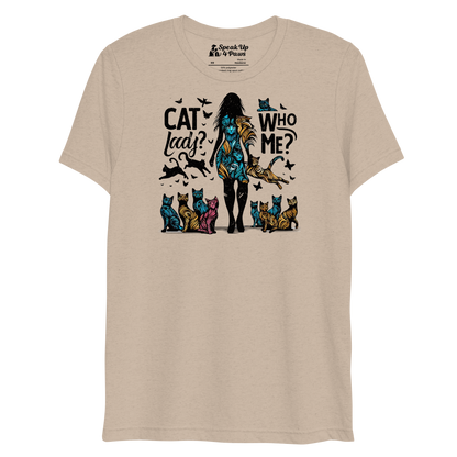 Feline Reverie - Tri-Blend Tee