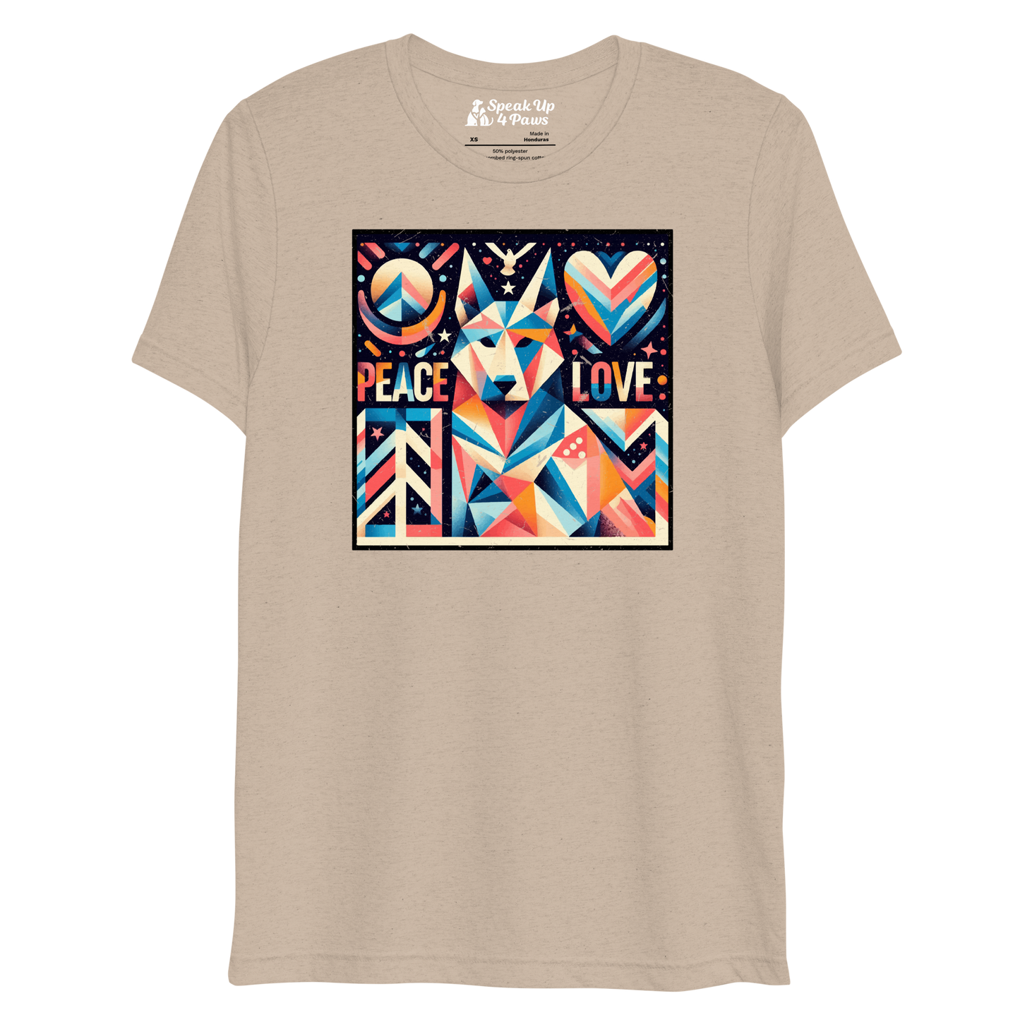 Harmony Hound - Huskey - Tri-Blend Tee