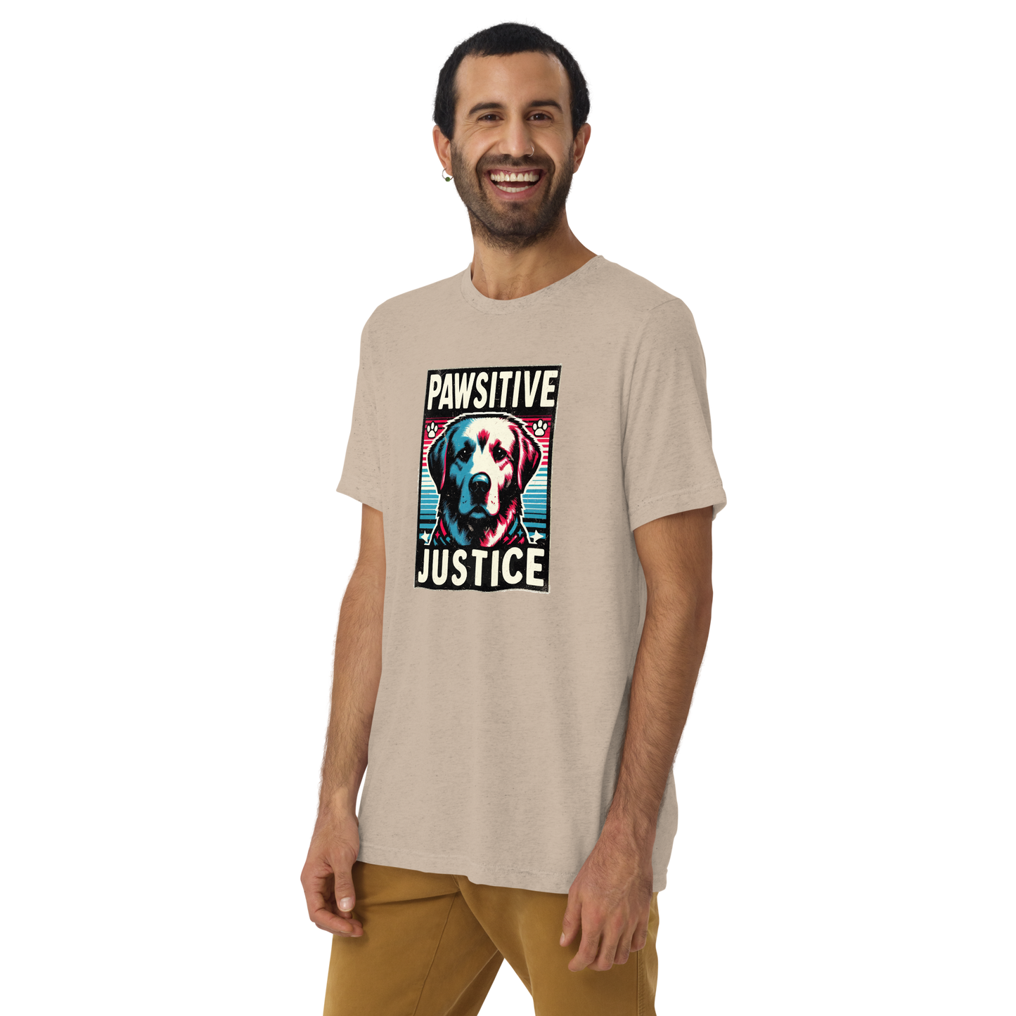 Bark Nirvana - Pawsitive Justice - Tri-Blend Tee