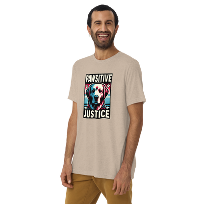 Bark Nirvana - Pawsitive Justice - Tri-Blend Tee