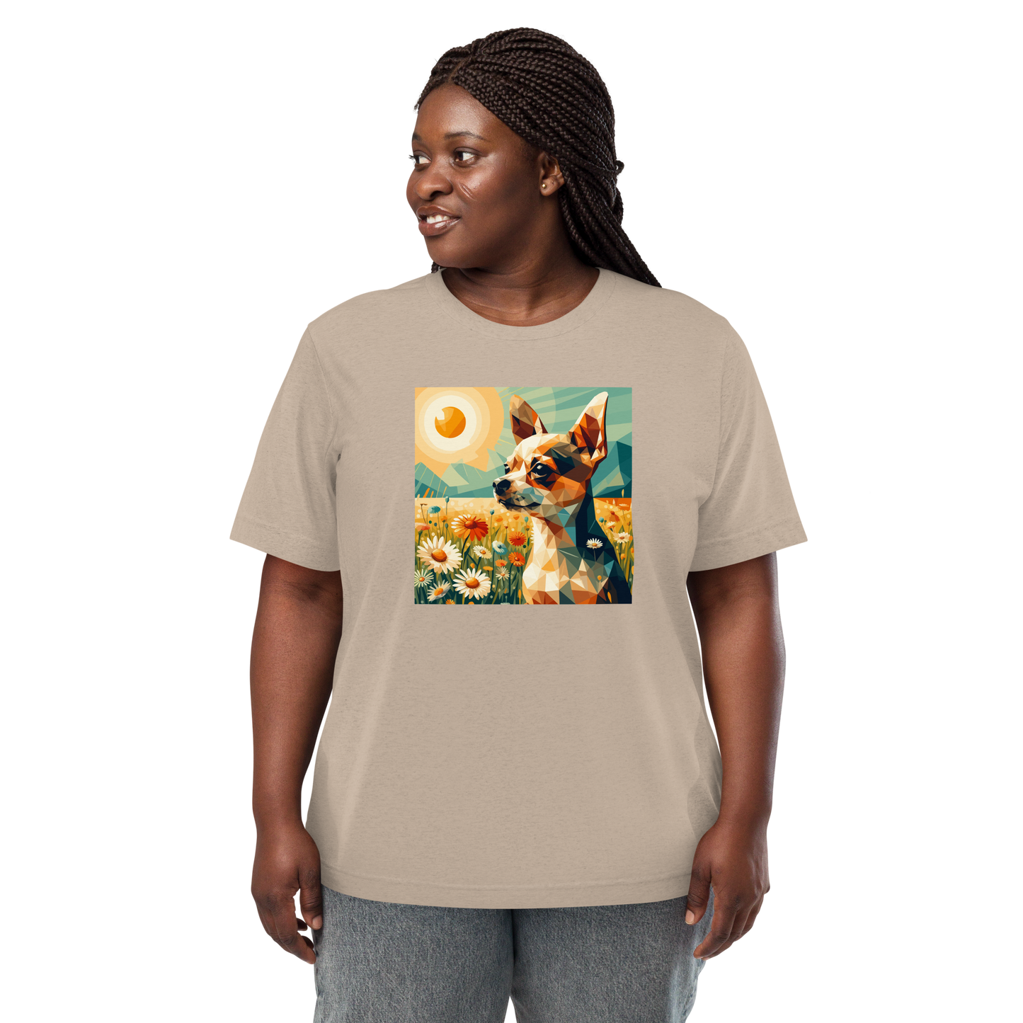 Daisy Dreamscape -Tri-Blend Tee