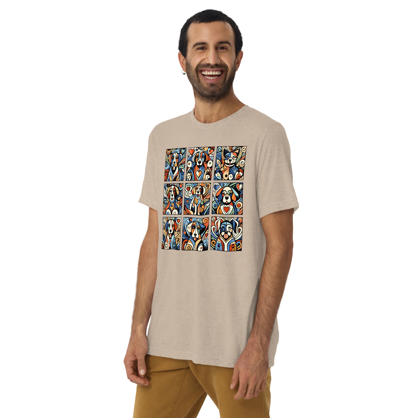 Paws in Harmony - Matisse - Tri-Blend Tee