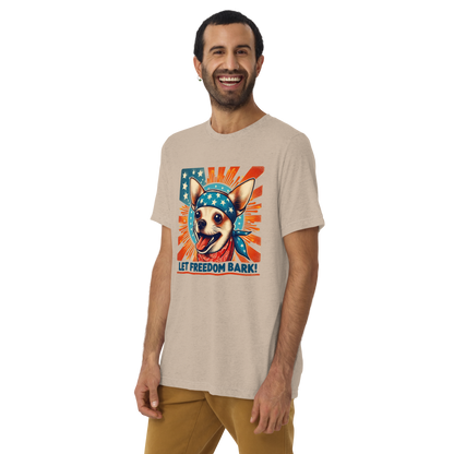 Freedom Chihuahua -Tri-Blend Tee