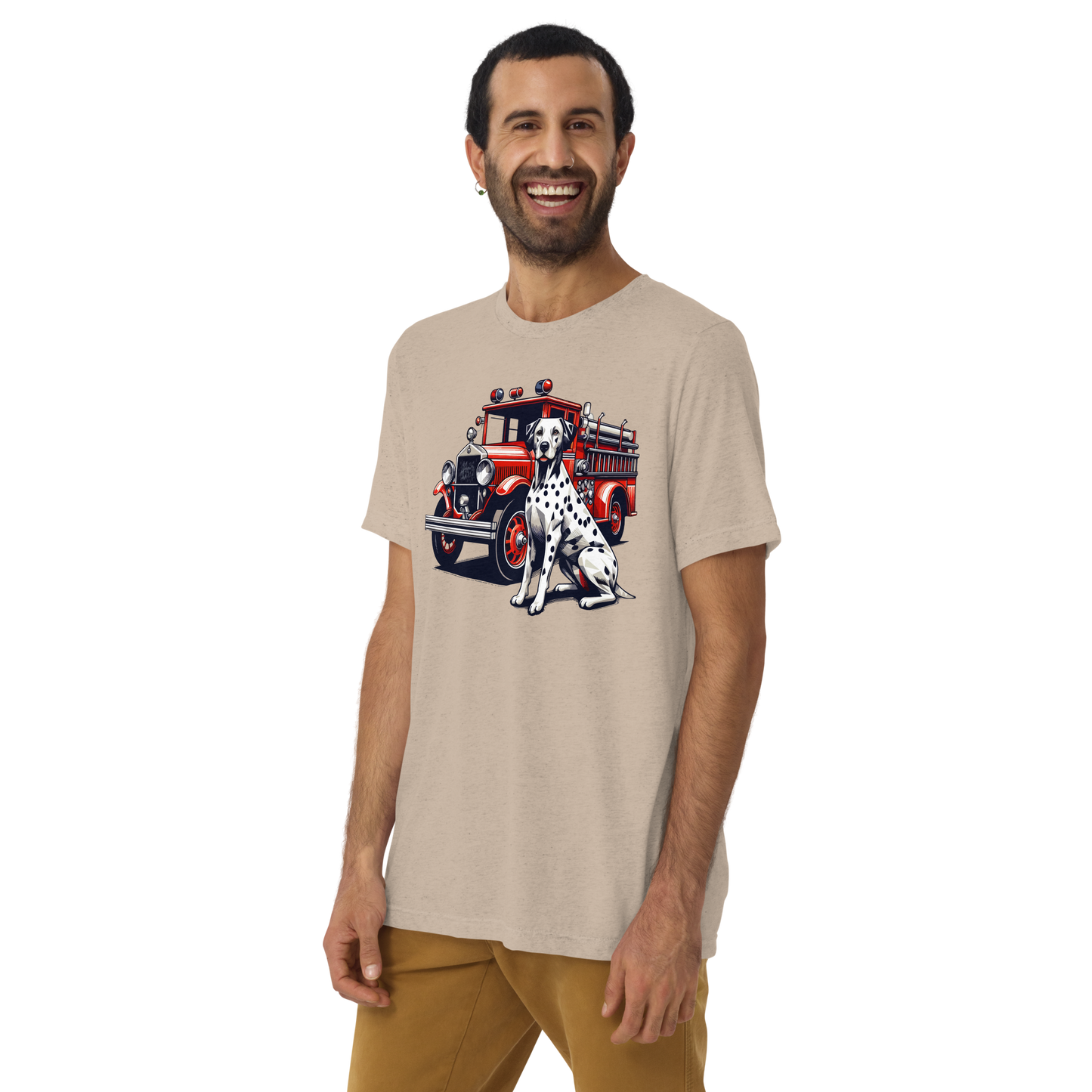 Chromatic Sentinel - Men's Tri-Blend Comfort Tee