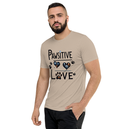 Pawsitive Love -Tri-Blend Tee