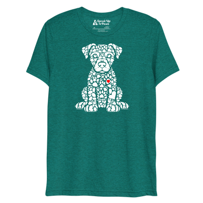 Paws of Longing - Puppy - Tri-Blend Tee