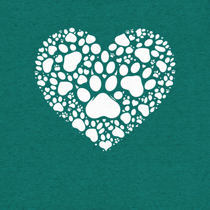 Paws of Compassion - Heart - Tri-Blend Tee