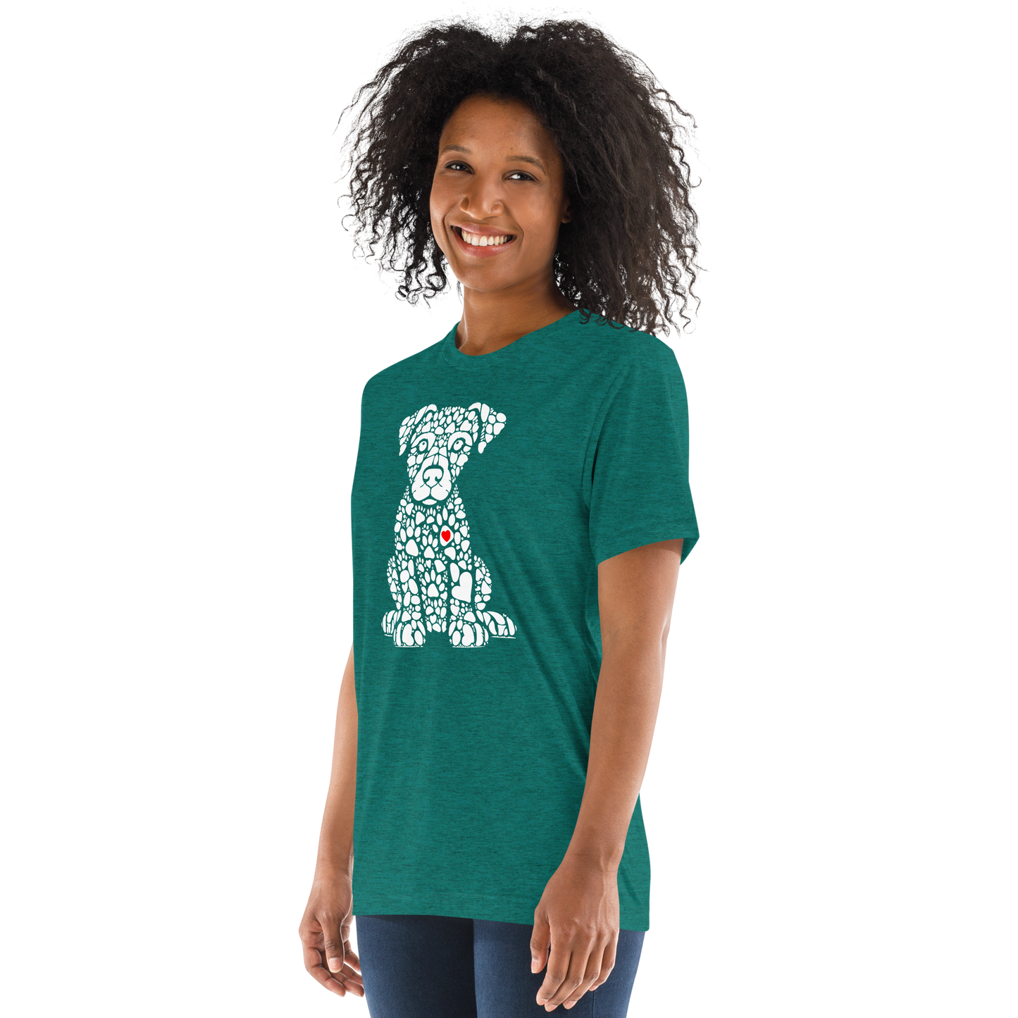 Paws of Longing - Puppy - Tri-Blend Tee