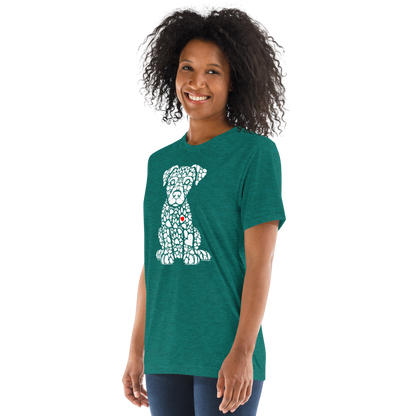 Paws of Longing - Puppy - Tri-Blend Tee