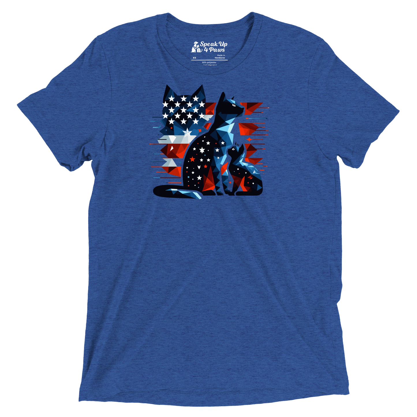 Stars and Stripes Companions -Tri-Blend Tee