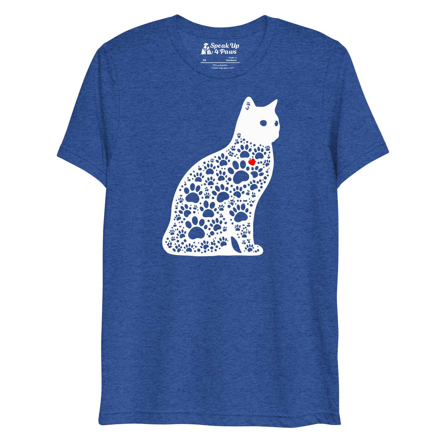 Paws in Harmony - Cat - Tri-Blend Tee