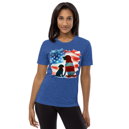 Patriotic Dreams -Tri-Blend Tee