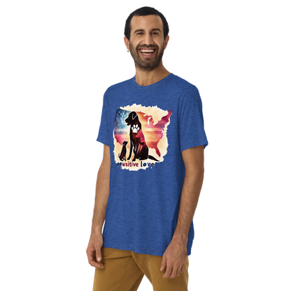 Paws Across the Nation -Tri-Blend Tee