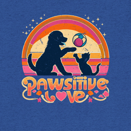 Rainbow Rendezvous - Pawsitive Love - Youth Sweatshirt