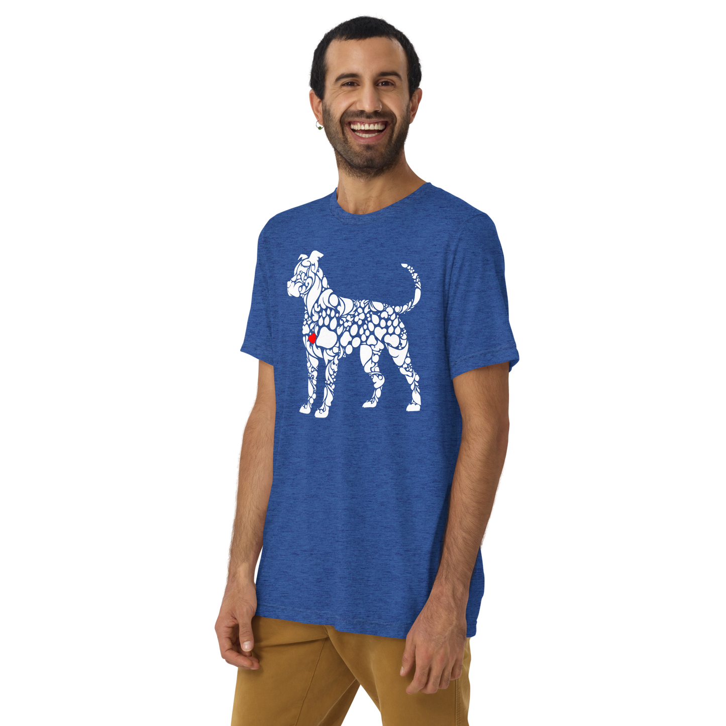 Paws of Loyalty - Pit - Men's Tri-Blend Comfort Tee