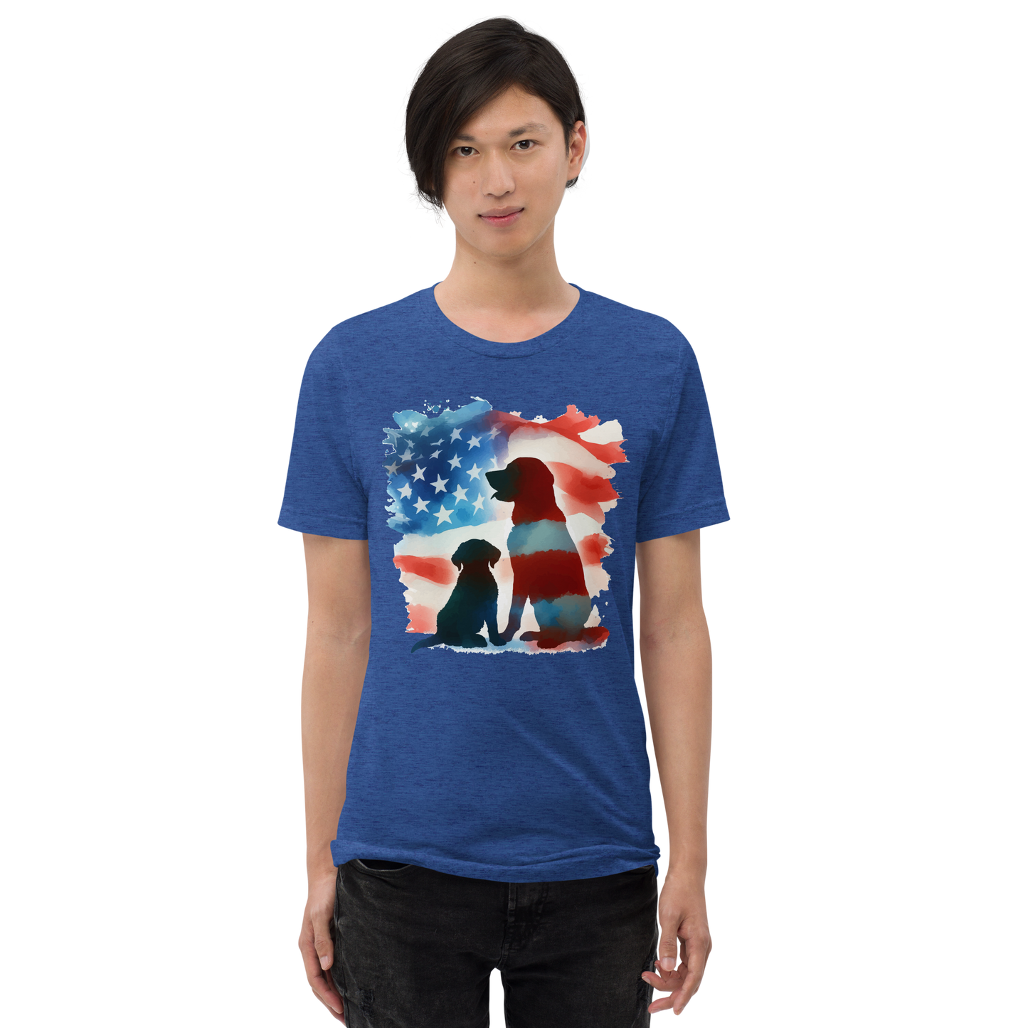 Patriotic Dreams - Men's Tri-Blend Comfort Tee