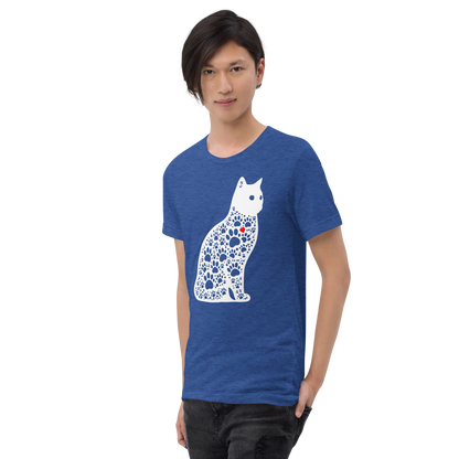 Paws in Harmony - Cat - Tri-Blend Tee