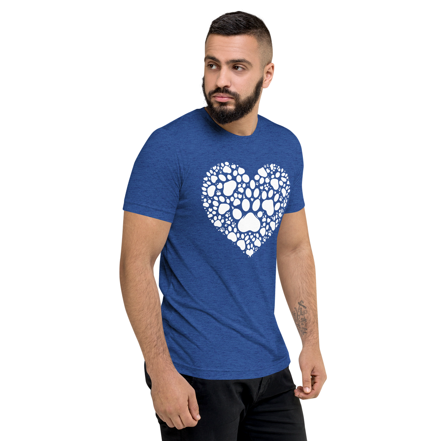 Paws of Compassion - Heart - Tri-Blend Tee