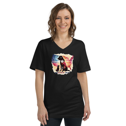 Paws Across the Nation - V-Neck Tee