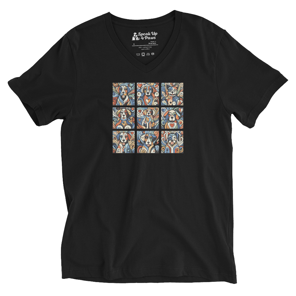 Paws in Harmony - Matisse - V-Neck Tee