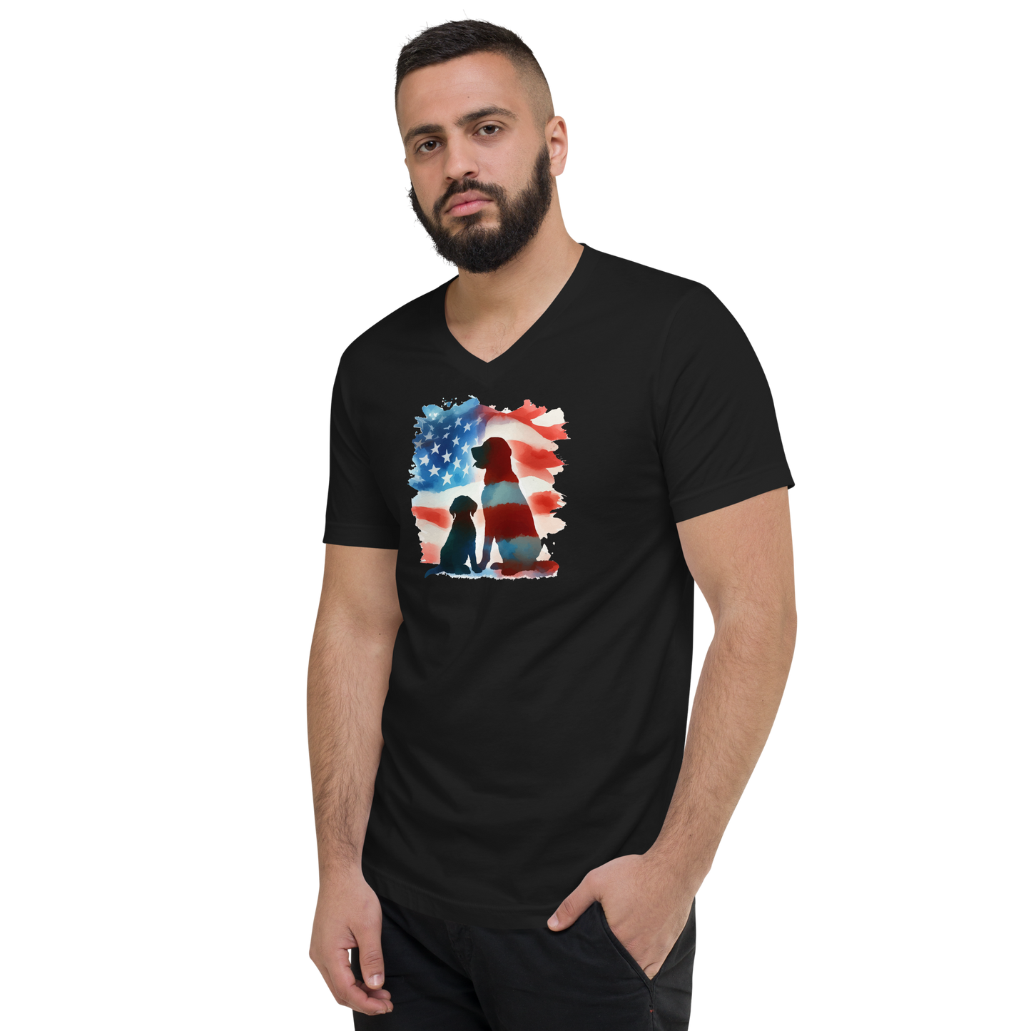 Patriotic Dreams - V-Neck Tee