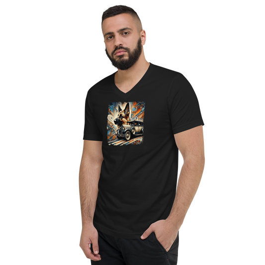 Canine Cruiser - V-Neck Tee