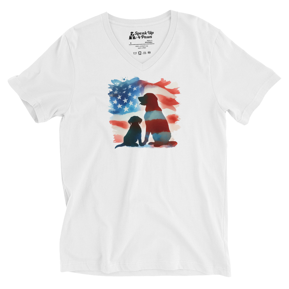 Patriotic Dreams - V-Neck Tee