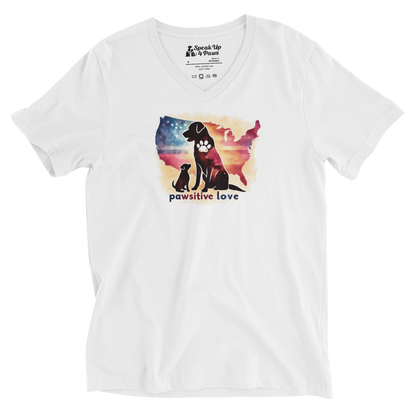 Paws Across the Nation - V-Neck Tee