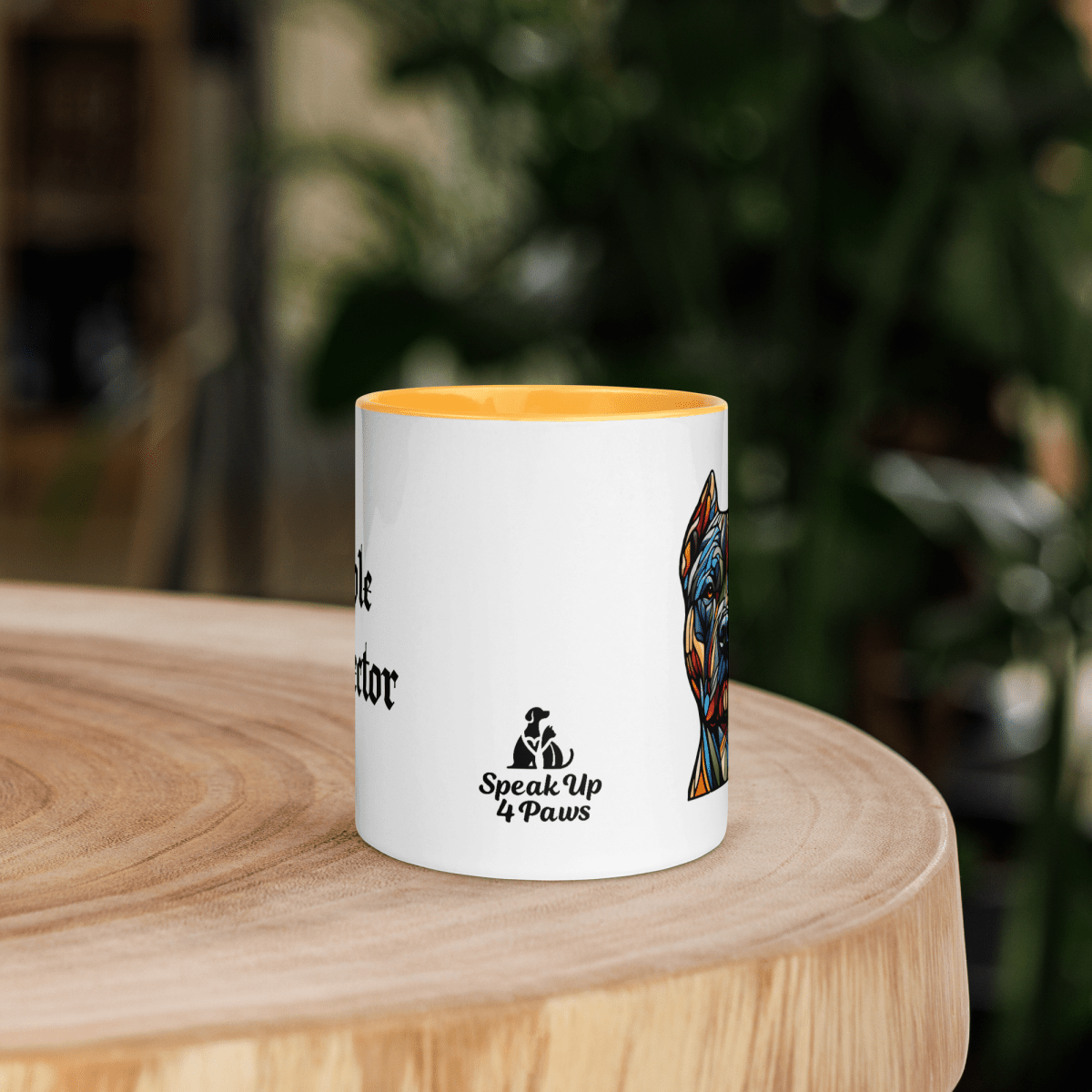 Noble Protector - Pawfect Color Mug - Coffee Mug - Inside Color - Speak Up 4 Paws