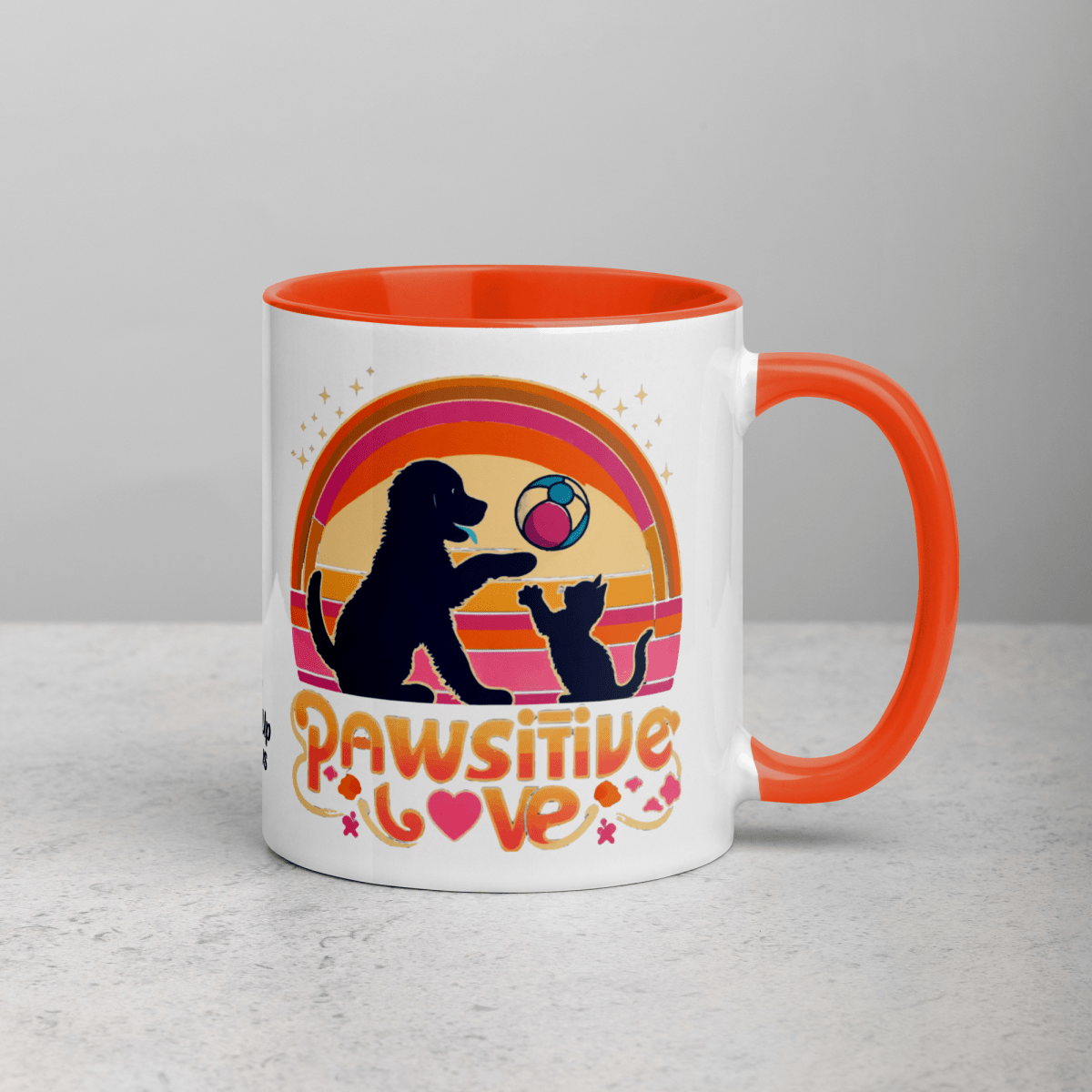 Rainbow Connection - Pawfect Color Mug 11 oz. - Coffee Mug - Inside Color - Speak Up 4 Paws