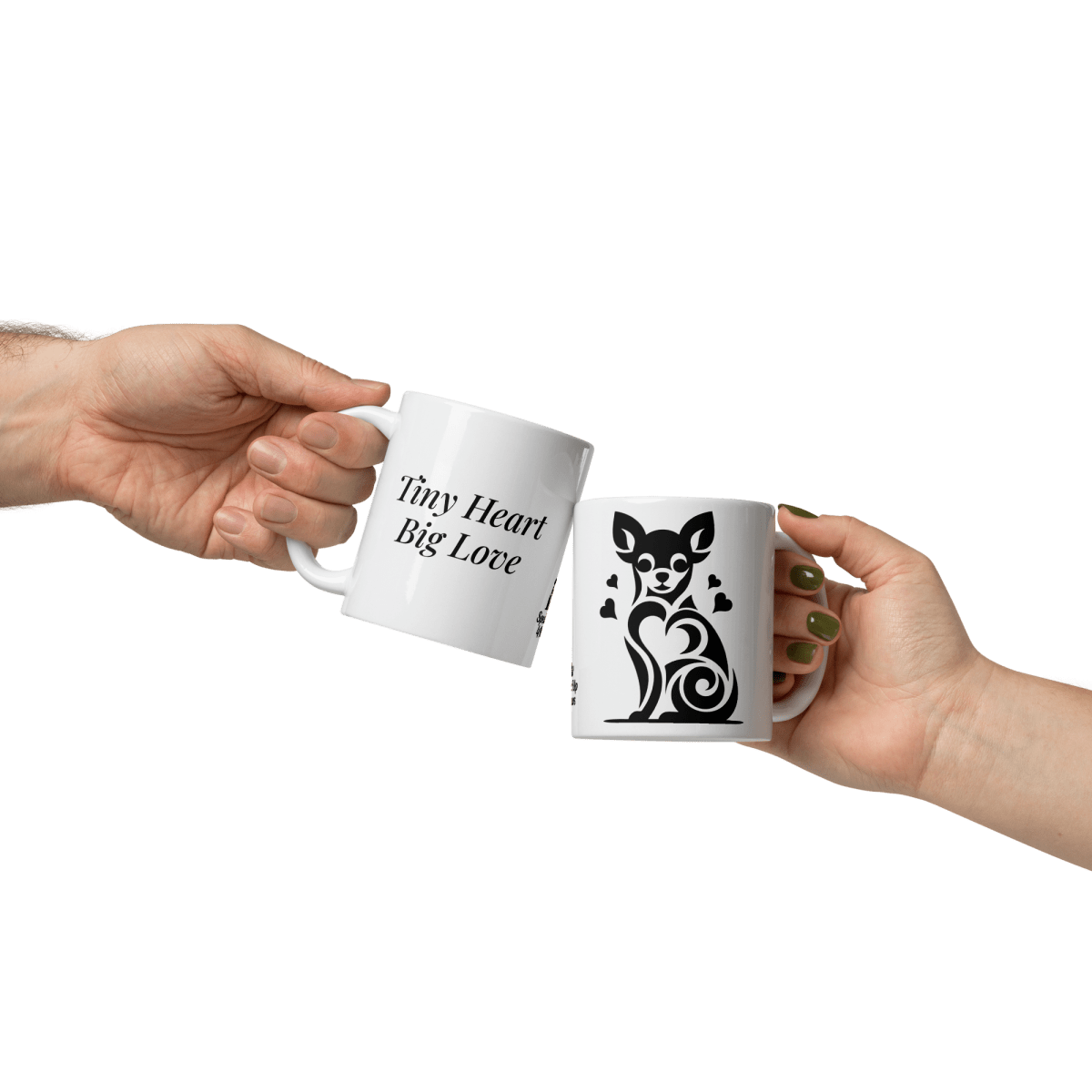 Tiny Heart - Big Love - Artful Paws Mug 11 oz. - Coffee Mug - Speak Up 4 Paws