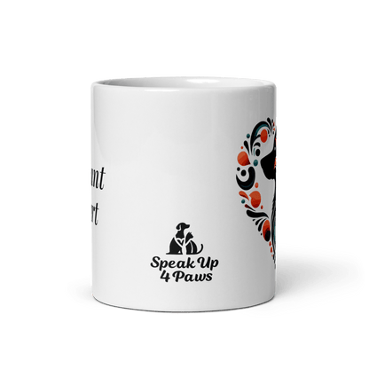 Vibrant Heart - Artful Paws Mug 11 oz. - Coffee Mug - Speak Up 4 Paws