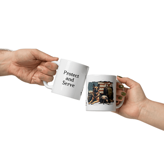 Sentinel of Valor - Artful Paws Mug - Coffee Mug - Speak Up 4 Paws